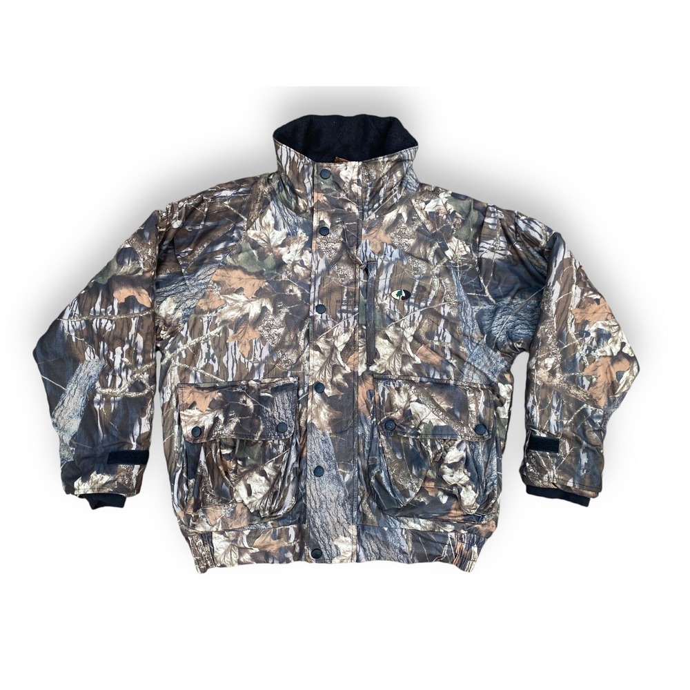 Mossy Oak‎ Break Up Camouflage Camo Men's XL QT Extreme Heavy Jacket